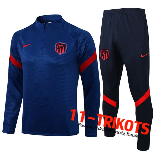 Atletico Madrid Trainingsanzug Blau 2021/2022