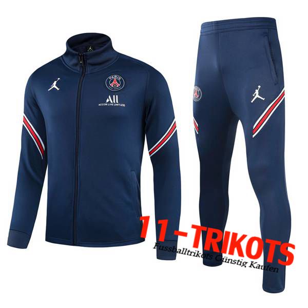 PSG Trainingsanzug (Jacke) Blau 2021/2022