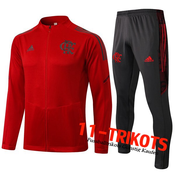 Flamengo Trainingsanzug (Jacke) Rot 2021/2022