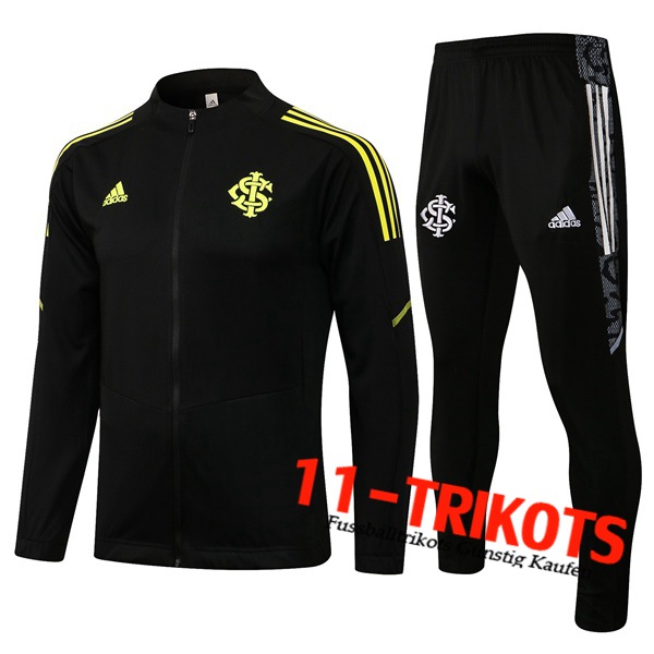 Brasilien Trainingsanzug (Jacke) Schwarz 2021/2022