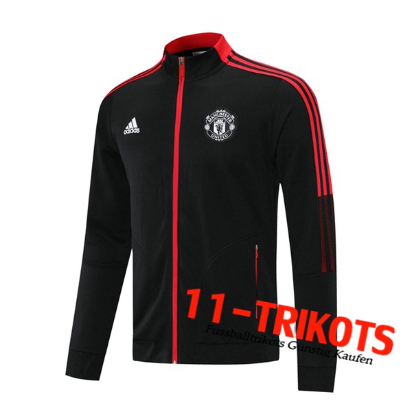 Chaquetas Futbol Manchester United Negro 2021/2022