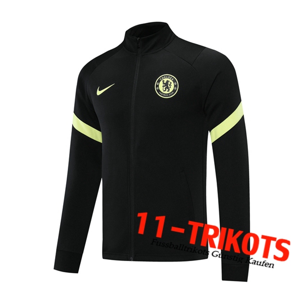 Chaquetas Futbol FC Chelsea Negro 2021/2022