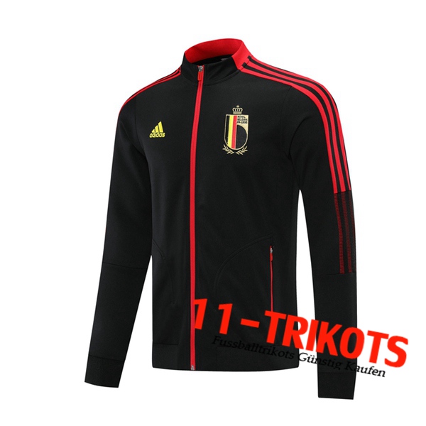 Chaquetas Futbol Bélgica Negro 2021/2022