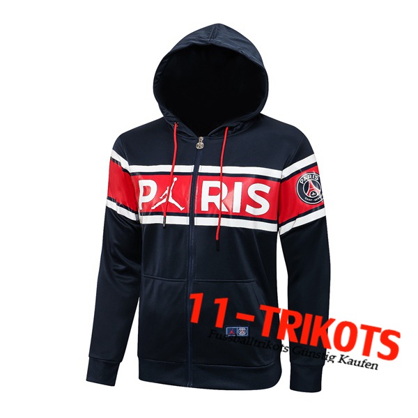 Jordan PSG Training Jacket Mit Kapuze Schwarz 2021/2022