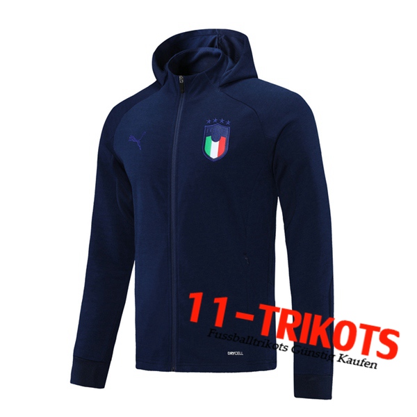 Chaqueta Con Capucha Italia Blanca 2021/2022