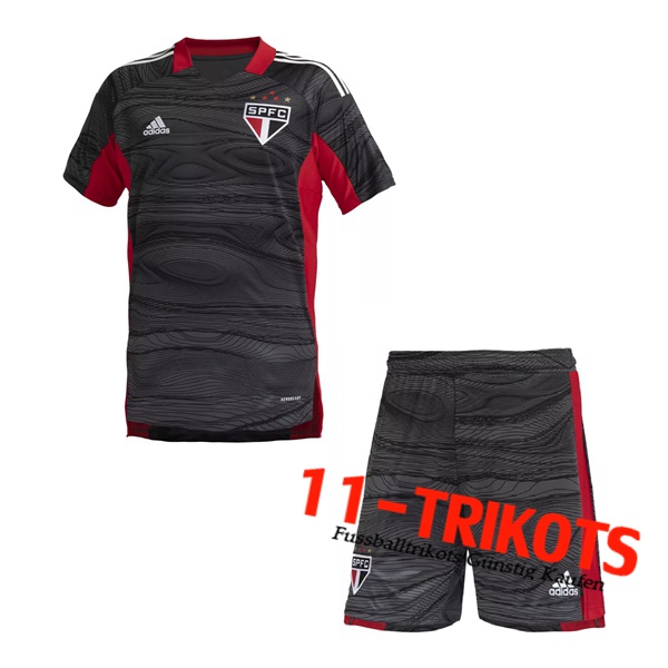 Sao Paulo FC Torhuter Trikotsatz Kinder 2021/2022