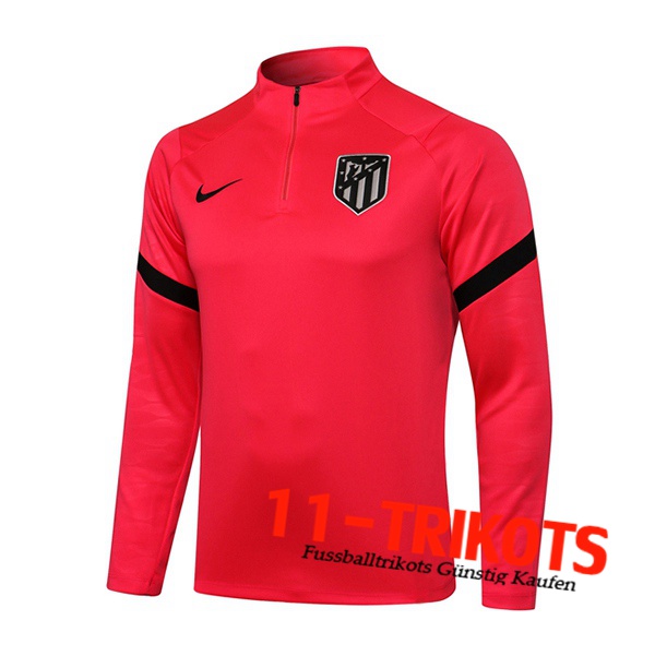 Sudadera De Entrenamiento Atletico Madrid Rojo 2021/2022