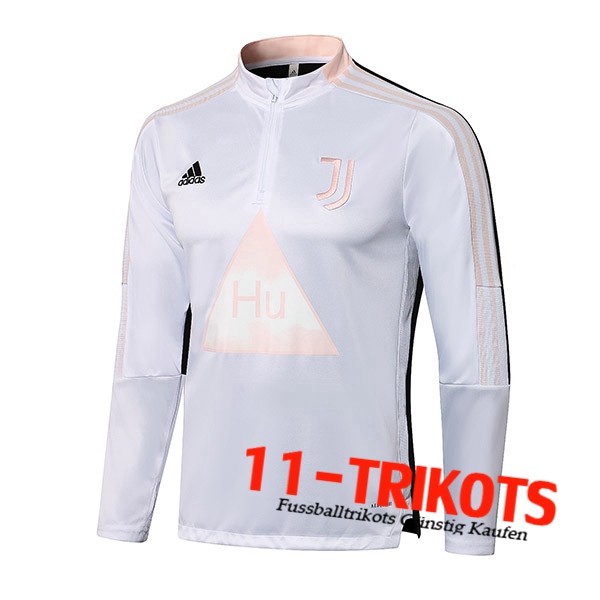 Sudadera De Entrenamiento Juventus Blanca 2021/2022