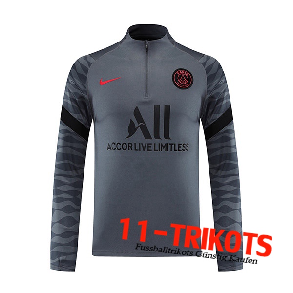 Sudadera De Entrenamiento Paris PSG Gris 2021/2022