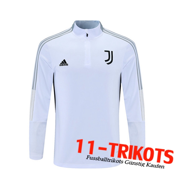 Sudadera De Entrenamiento Juventus Blanca 2021/2022 -1