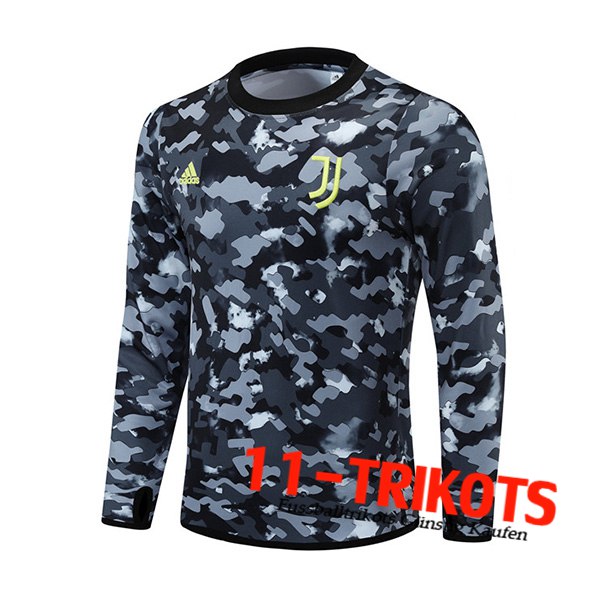 Sudadera De Entrenamiento Juventus Gris/Negro 2021/2022