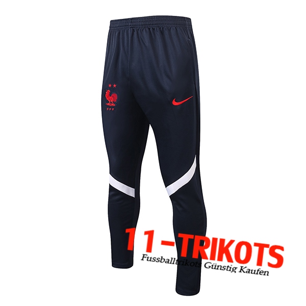 Pantalon Entrenamiento Francia Negro/Rojo 2021/2022