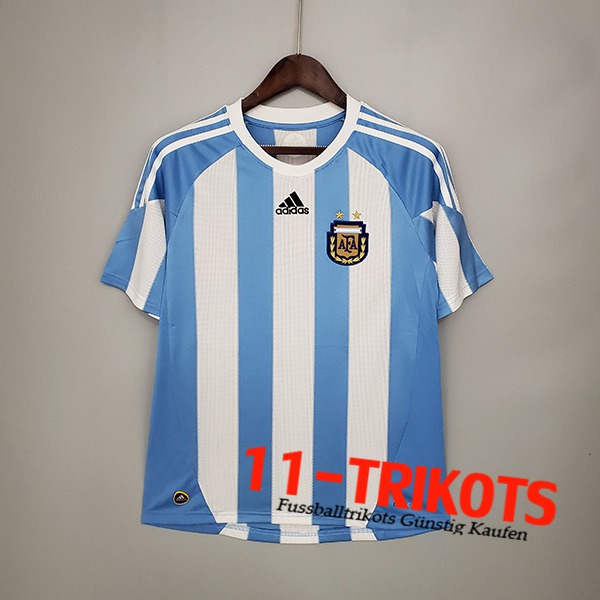 Argentinien Retro Heimtrikot 2010