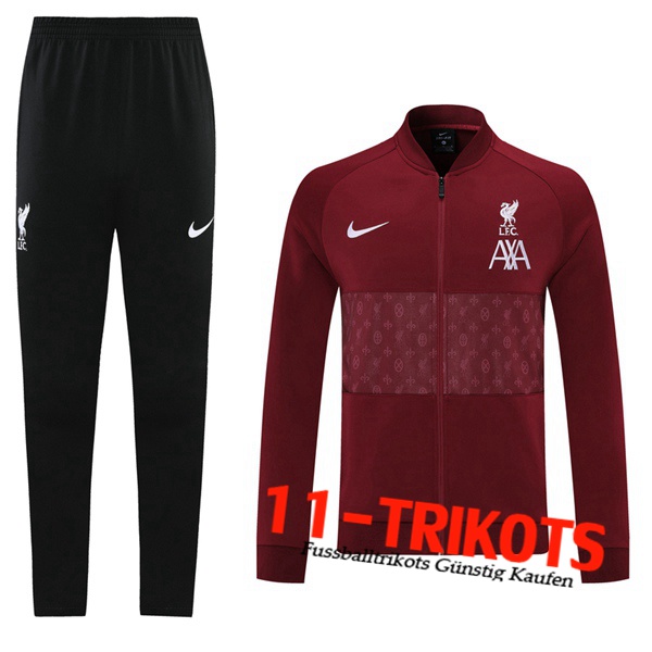 FC Liverpool Trainingsanzug (Jacke) Rot 2021/2022 -1