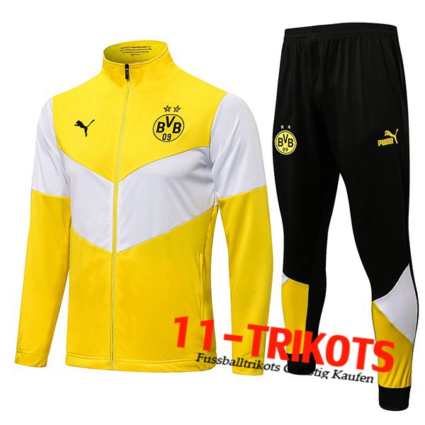 Dortmund BVB Trainingsanzug (Jacke) Gelb 2021/2022
