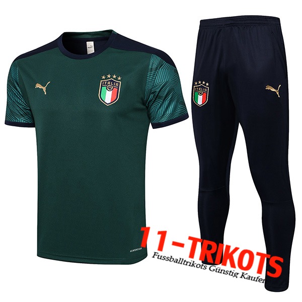 Italienn Poloshirt + Hose Grün 2021/2022
