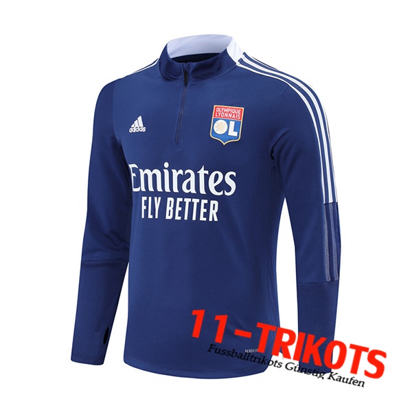 Sudadera De Entrenamiento Lyon OL Azul 2021/2022