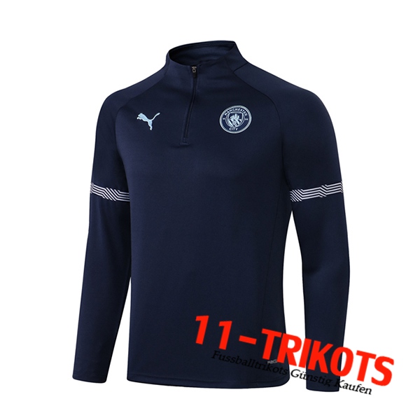 Sudadera De Entrenamiento Manchester City Azul 2021/2022