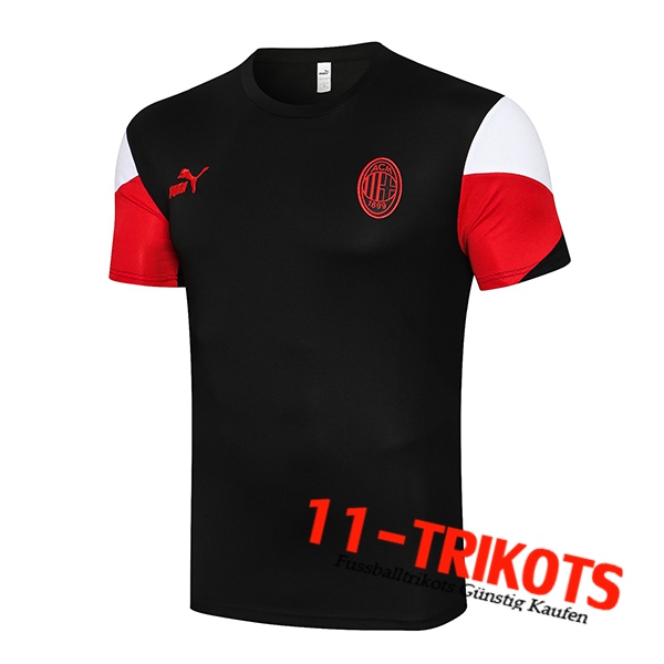 AC Milan Trainingstrikot Schwarz/Rot 2021/2022