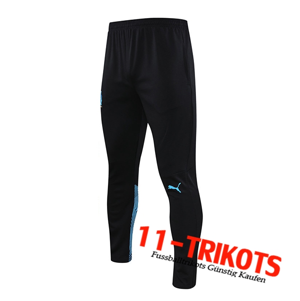 Pantalon Entrenamiento Marsella OM Negro 2021/2022