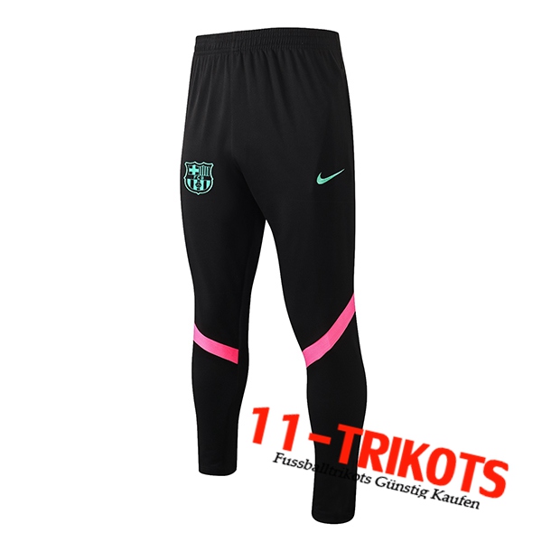 Pantalon Entrenamiento FC Barcelona Negro/Rosa 2021/2022