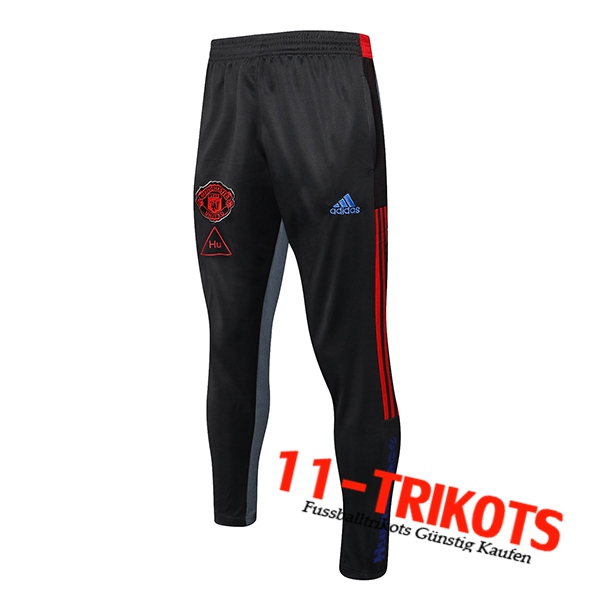 Pantalon Entrenamiento Manchester United Gris oscuro 2021/2022