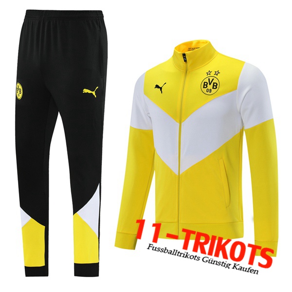 Dortmund BVB Trainingsanzug (Jacke) Gelb 2021/2022