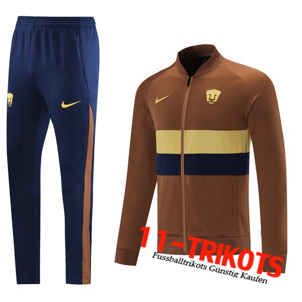 Pumas UNAM Trainingsanzug (Jacke) Braun 2021/2022