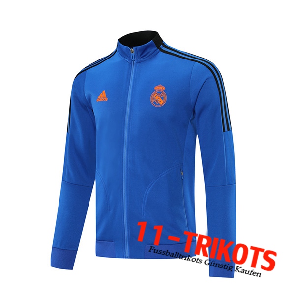 Chaquetas Futbol Real Madrid Azul 2021/2022 -1