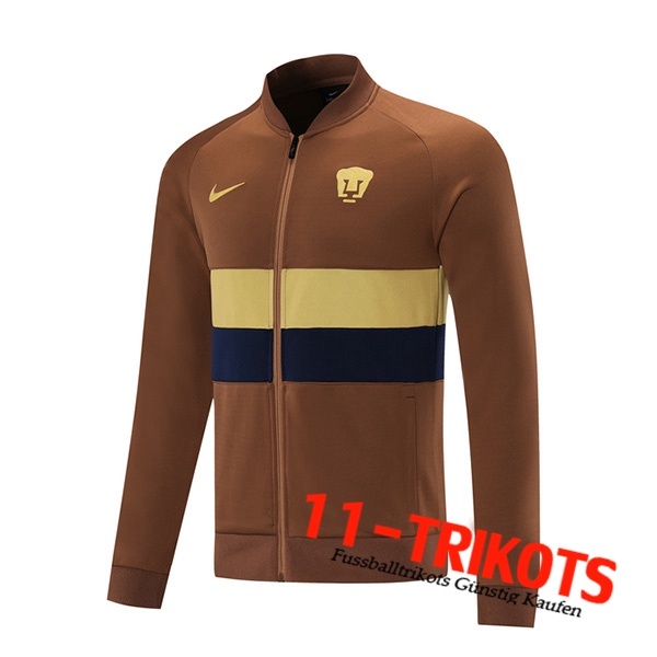 Chaquetas Futbol Pumas UNAM Brun 2021/2022