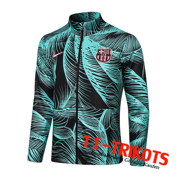 Chaquetas Futbol FC Barcelona Verde 2021/2022