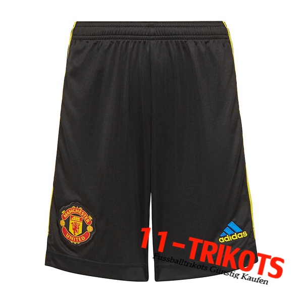 Manchester United Fussball Shorts Third 2021/2022