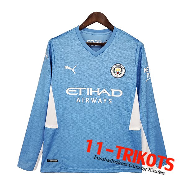 Manchester City Heimtrikot Langarm 2021/2022