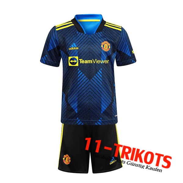 Manchester United Kinder Third Trikot 2021/2022