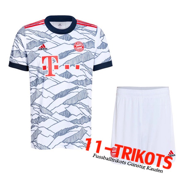 Bayern München Kinder Third Trikot 2021/2022