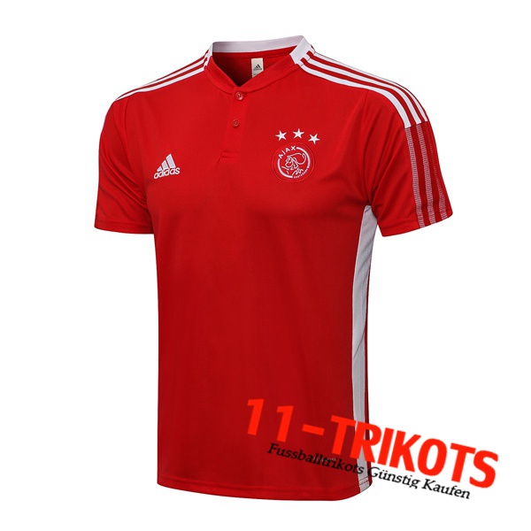 AFC Ajax Poloshirt Rot 2021/2022