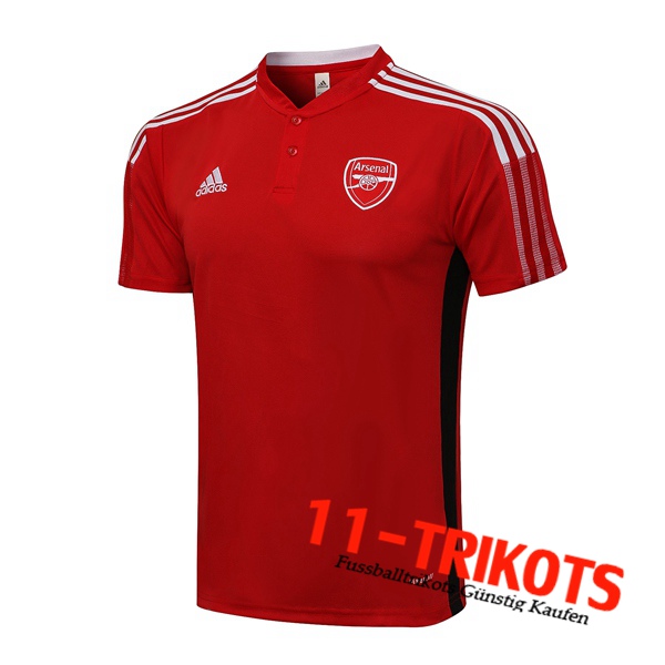 Arsenal Rot Poloshirt 2021/2022
