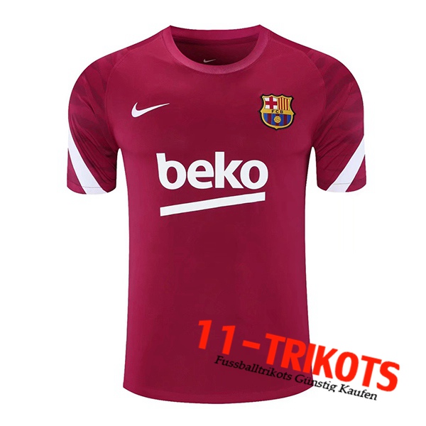 FC Barcelona Trainingstrikot Rot/Weiß 2021/2022