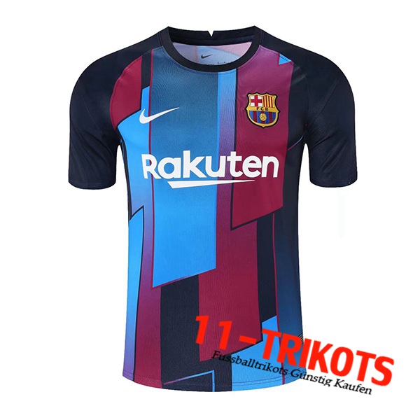 FC Barcelona Trainingstrikot Rot/Blau/Schwarz 2021/2022