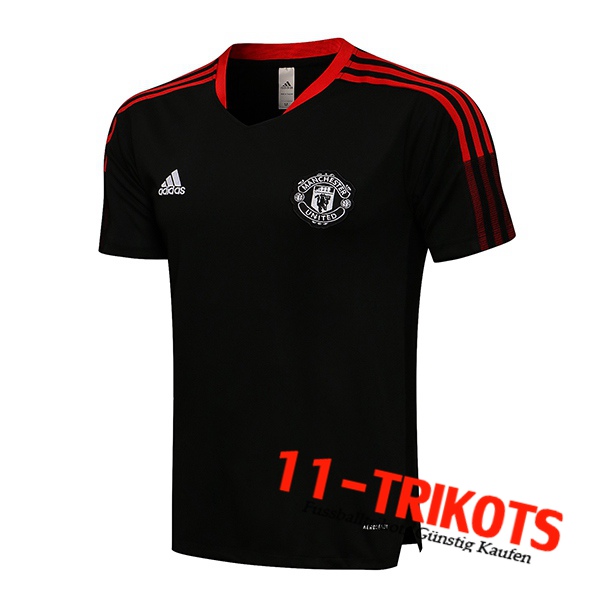 Manchester United Trainingstrikot Schwarz 2021/2022