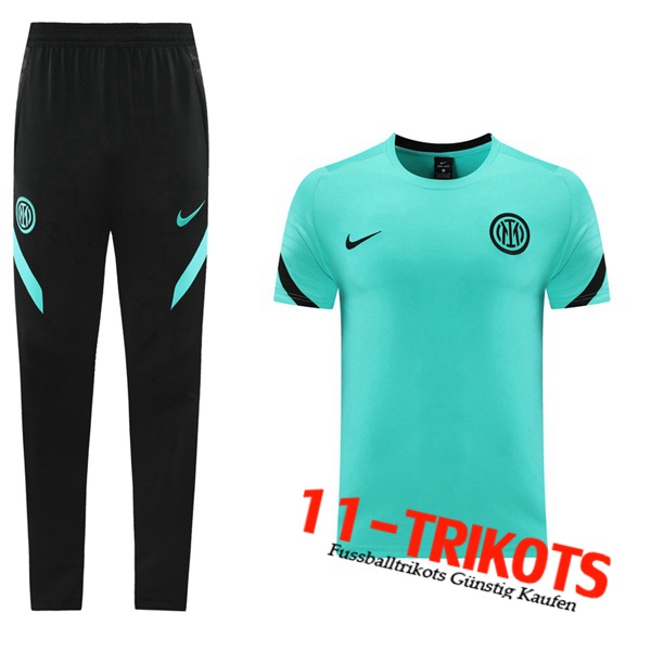 Inter Milan Trainingstrikot + Hose Grün 2021/2022