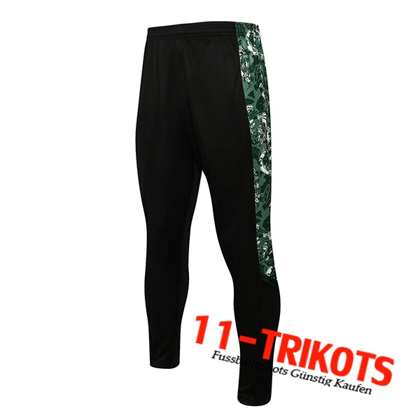 Pantalon Entrenamiento Manchester City Verde/Negro 2021/2022