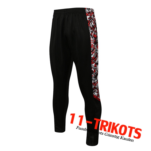 Pantalon Entrenamiento AC Milan Rojo/Blanca/Negro 2021/2022