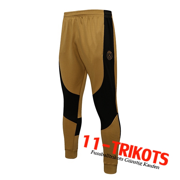 Pantalon Entrenamiento Jordan PSG Amarillo/Negro 2021/2022