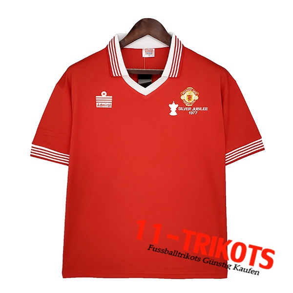 Manchester United Retro Heimtrikot 1977