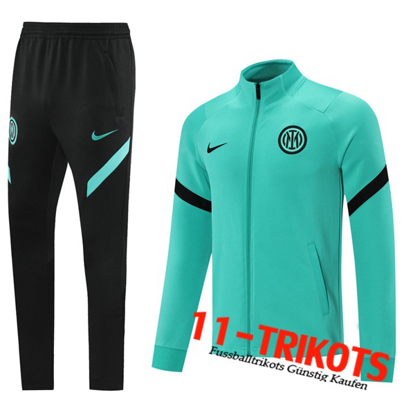 Inter Milan Trainingsanzug (Jacke) Grün/Schwarz 2021/2022