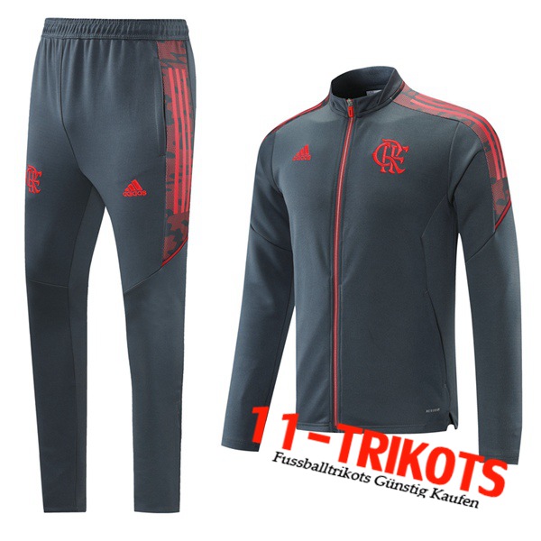 Flamengo Trainingsanzug (Jacke) Grau 2021/2022