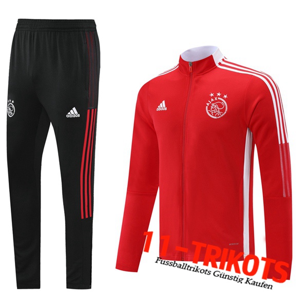 AFC Ajax Trainingsanzug (Jacke) Rot 2021/2022