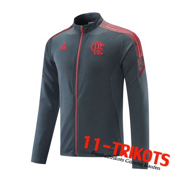 Chaquetas Futbol Flamengo Gris 2021/2022