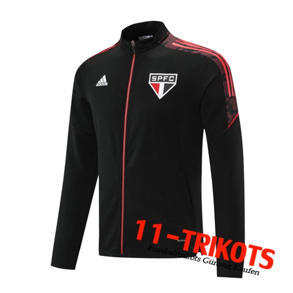 Chaquetas Futbol Sao Paulo FC Rojo/Negro 2021/2022